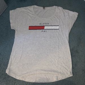 Alpha Phi/ Tommy Hilfiger shirt
